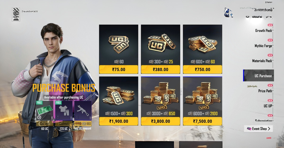 How to Buy BGMI UC
